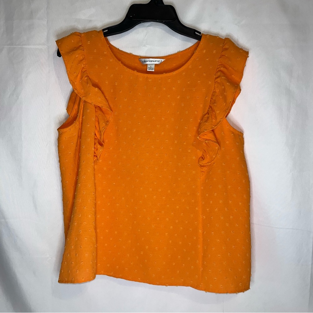 Counterparts Bright Orange Blouse